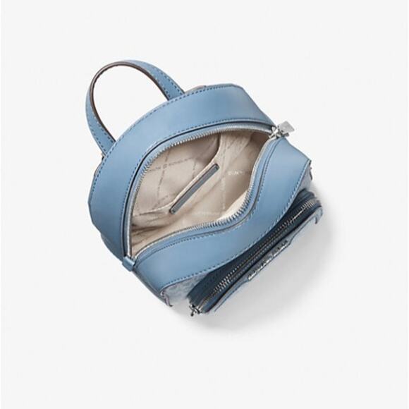 Michael Kors Backpack Jaycee Extra-Small Ombré Logo Convertible Backpack Denim main image 4